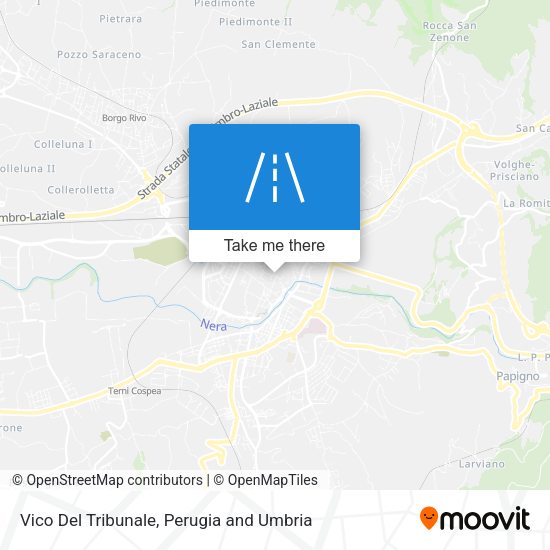 Vico Del Tribunale map