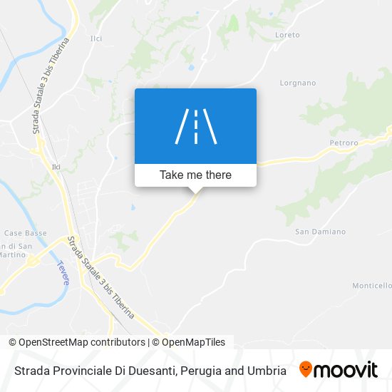 Strada Provinciale Di Duesanti map