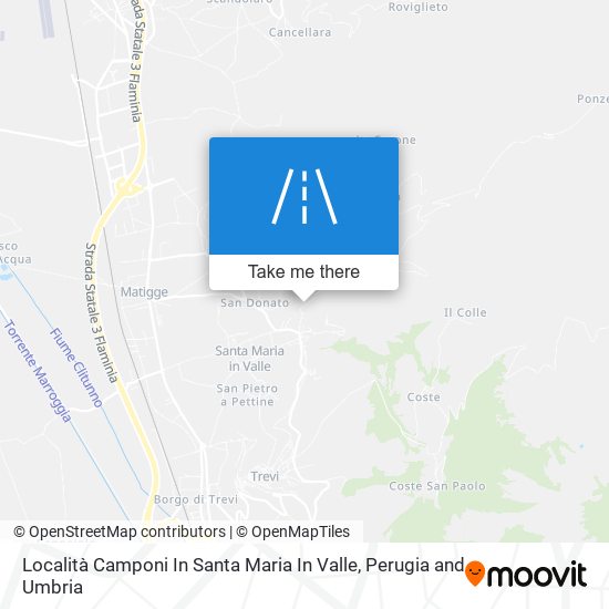 Località Camponi In Santa Maria In Valle map