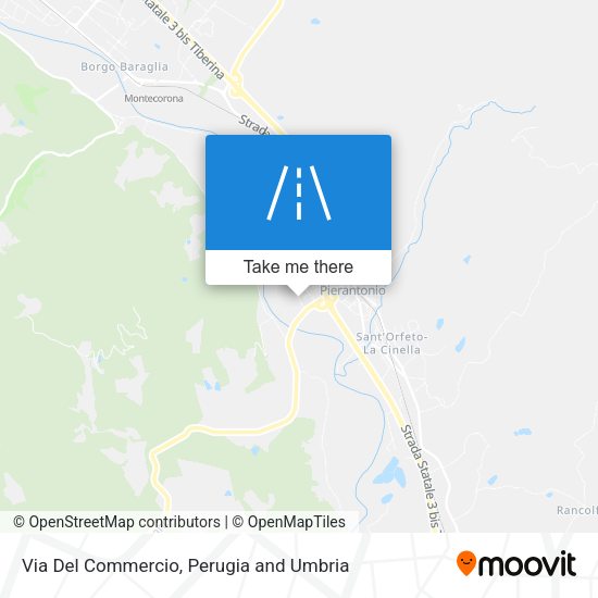 Via Del Commercio map