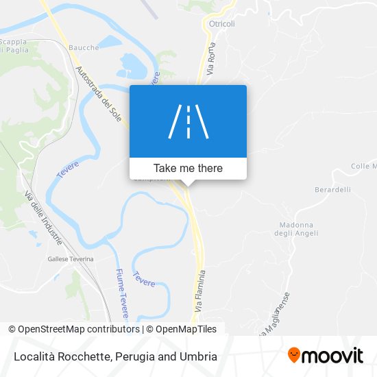 Località Rocchette map