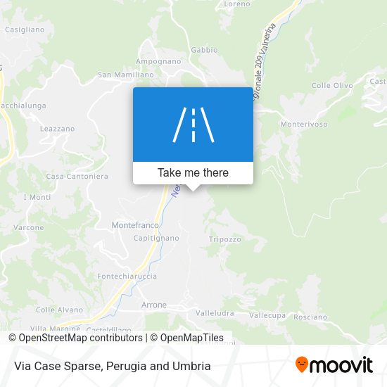 Via Case Sparse map