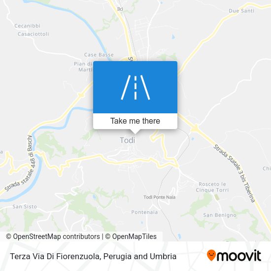 Terza Via Di Fiorenzuola map