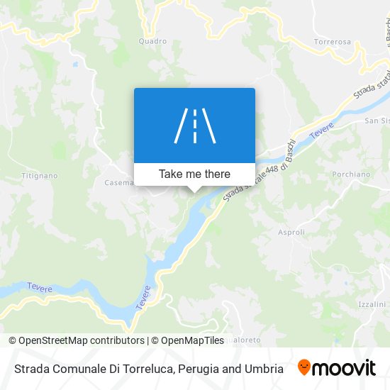 Strada Comunale Di Torreluca map