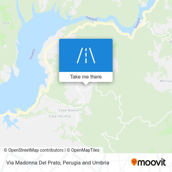 Via Madonna Del Prato map