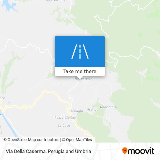 Via Della Caserma map