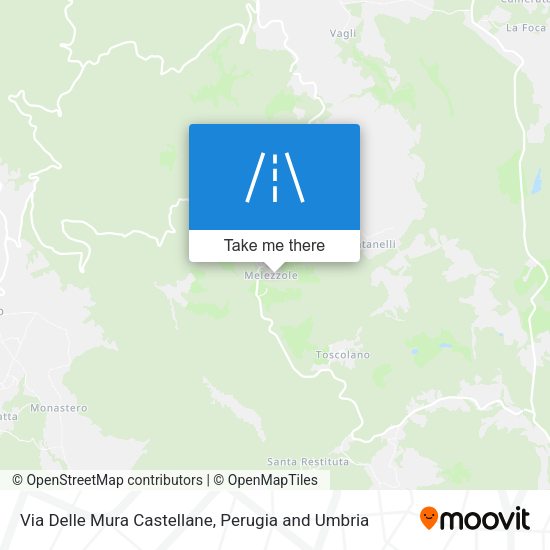 Via Delle Mura Castellane map