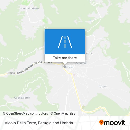 Vicolo Della Torre map