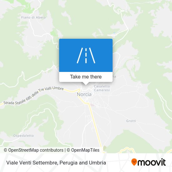 Viale Venti Settembre map