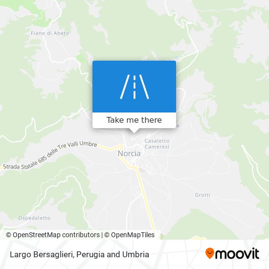 Largo Bersaglieri map