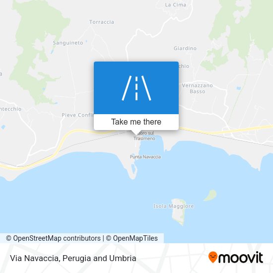 Via Navaccia map
