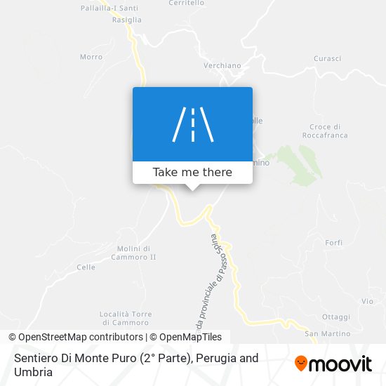 Sentiero Di Monte Puro (2° Parte) map