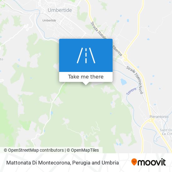 Mattonata Di Montecorona map