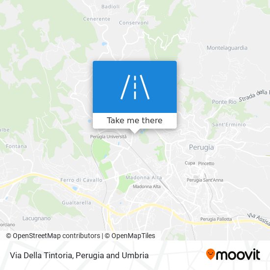 Via Della Tintoria map