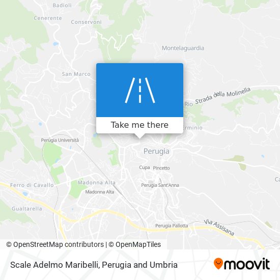 Scale Adelmo Maribelli map