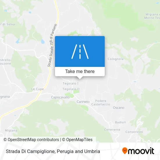 Strada Di Campiglione map