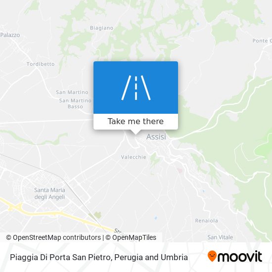 Piaggia Di Porta San Pietro map