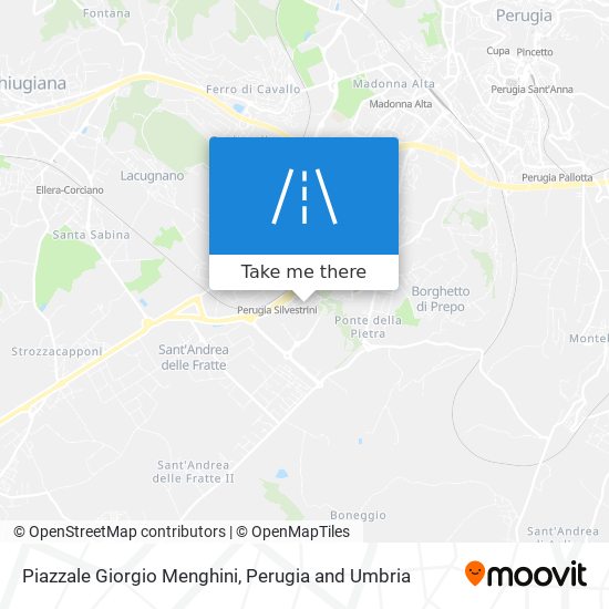 Piazzale Giorgio Menghini map