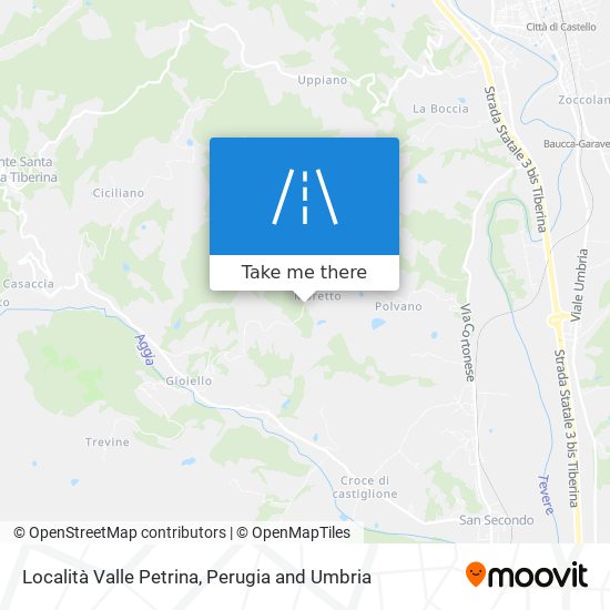 Località Valle Petrina map