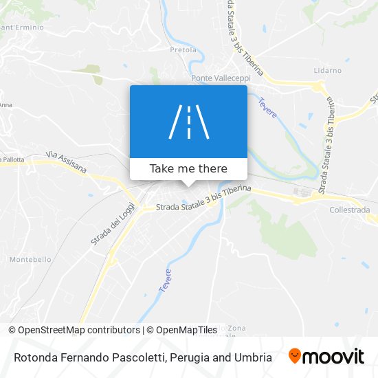 Rotonda Fernando Pascoletti map