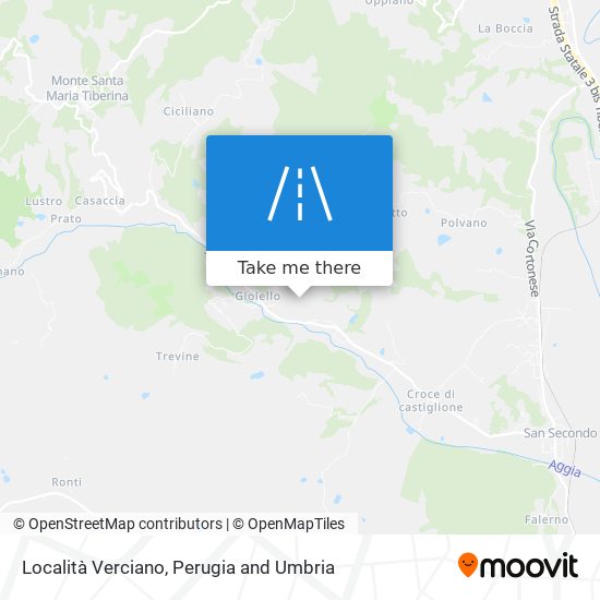 Località Verciano map