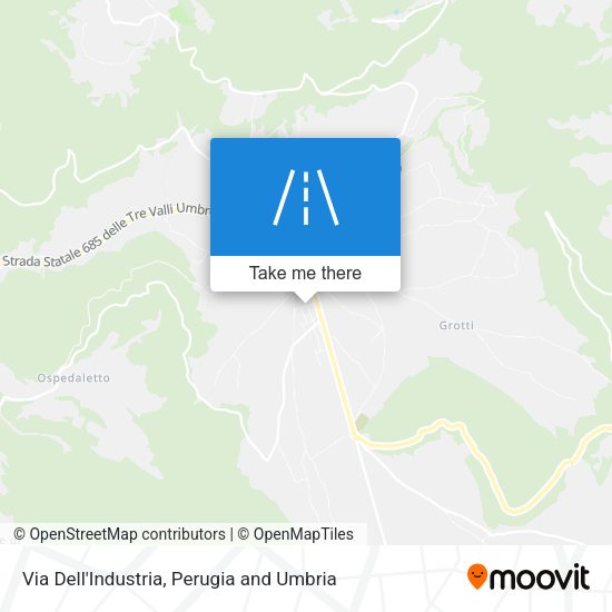 Via Dell'Industria map