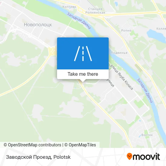 Заводской Проезд map