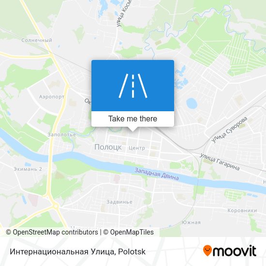 Интернациональная Улица map