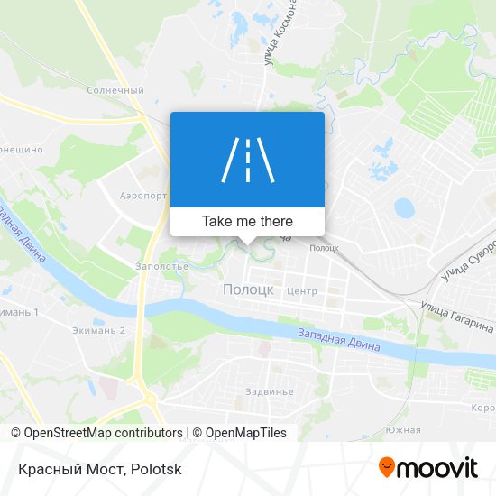 Красный Мост map
