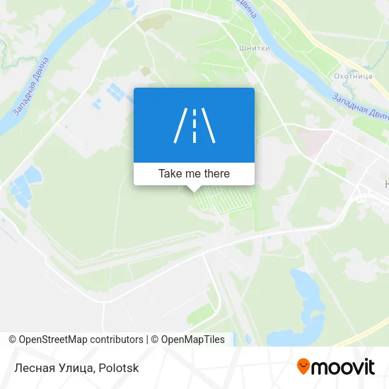 Лесная Улица map