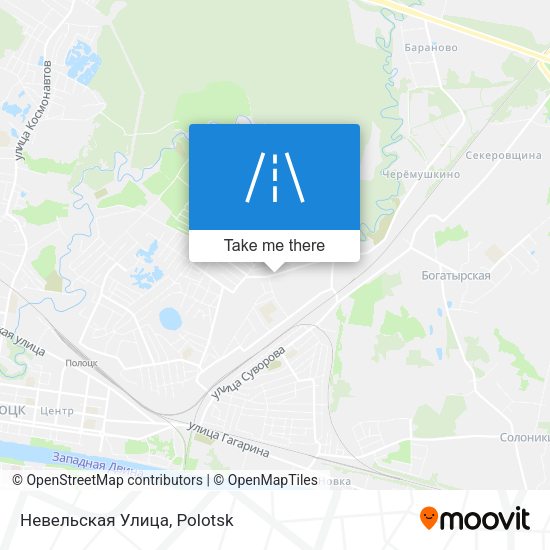Невельская Улица map