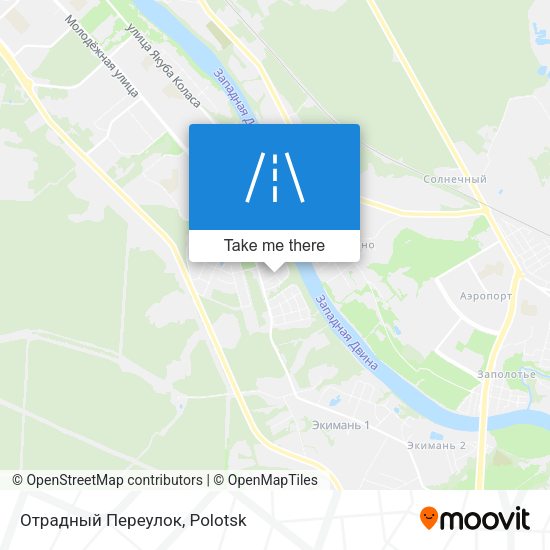 Отрадный Переулок map