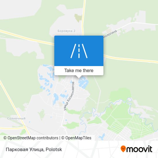 Парковая Улица map