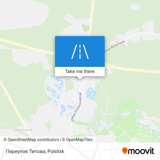 Переулок Титова map