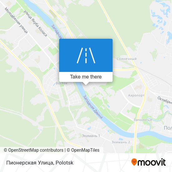 Пионерская Улица map