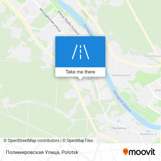 Полимировская Улица map