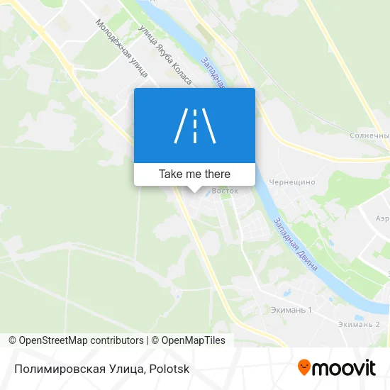 Полимировская Улица map