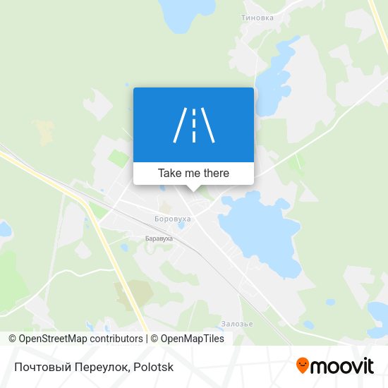 Почтовый Переулок map