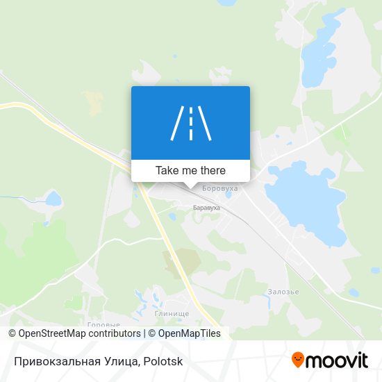 Привокзальная Улица map