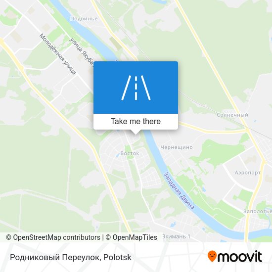 Родниковый Переулок map