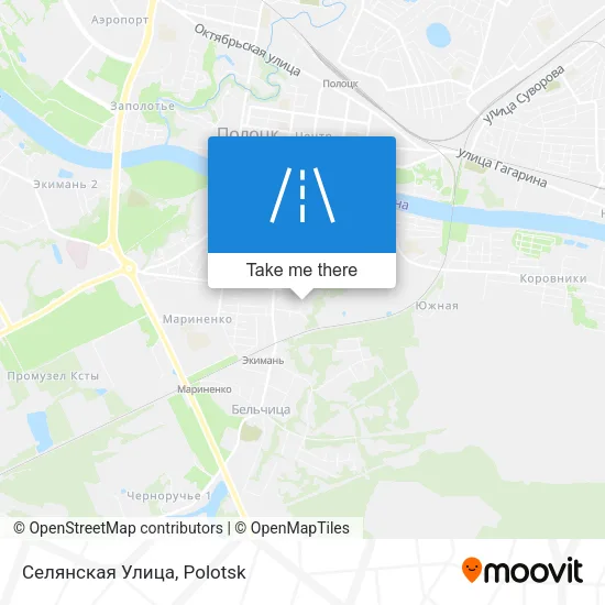 Селянская Улица map