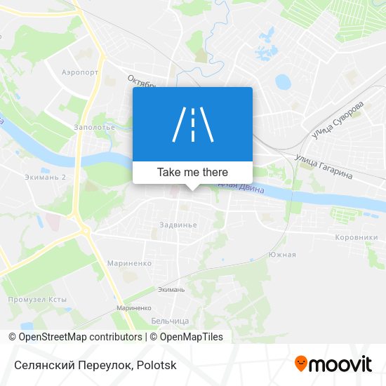 Селянский Переулок map