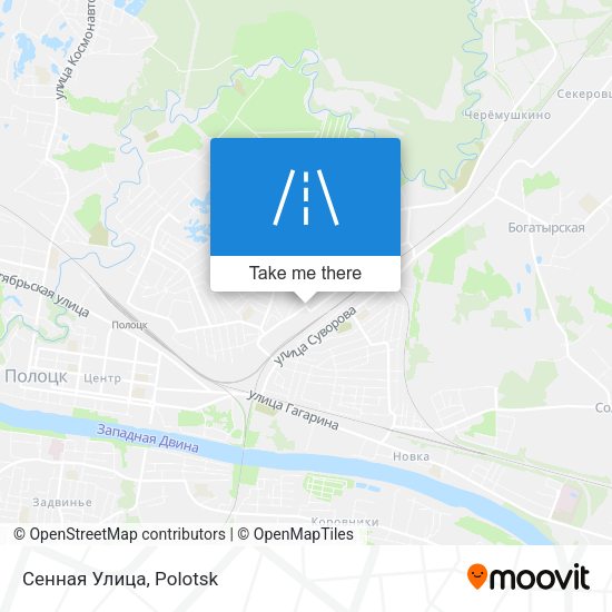 Сенная Улица map