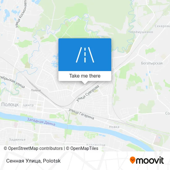 Сенная Улица map