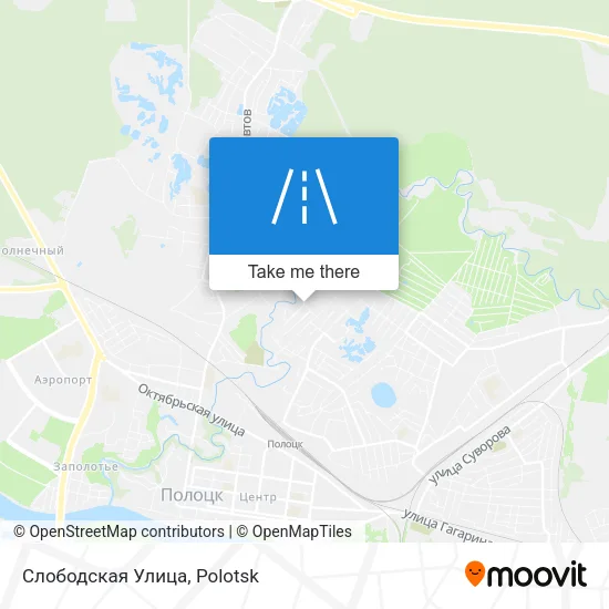 Слободская Улица map