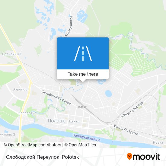 Слободской Переулок map