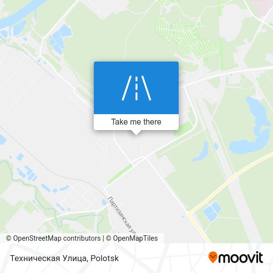 Техническая Улица map