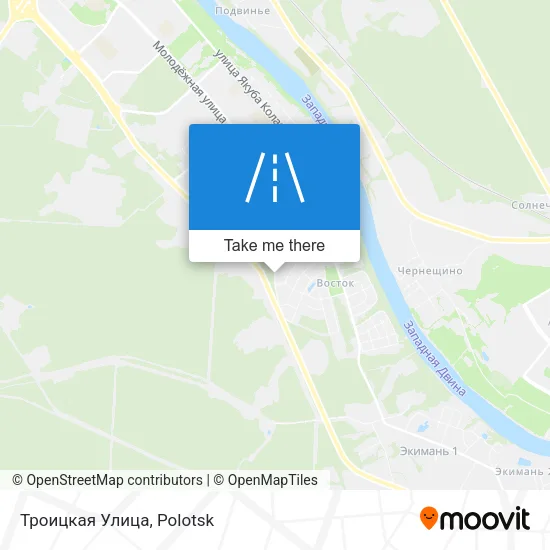 Троицкая Улица map