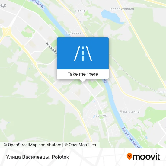 Улица Василевцы map