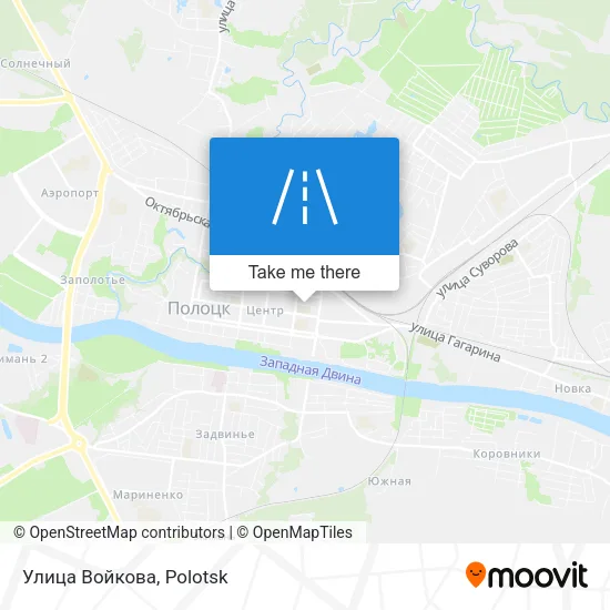 Улица Войкова map